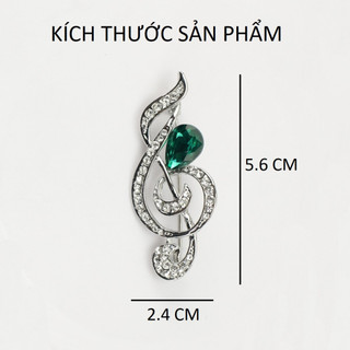 Trâm Cài Áo Khóa Sol TCA09