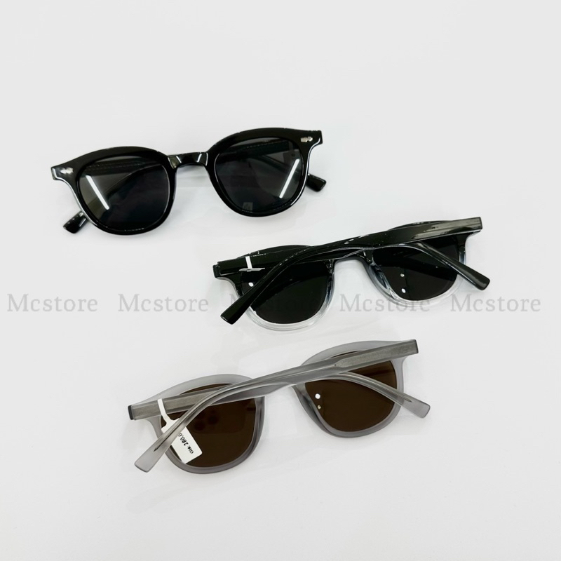 Kính Râm Tròn GMDay lõi thép chống uv MC2307