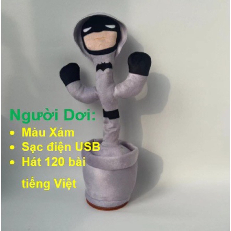 Đồ chơi cây xương rồng biết nhại tiếng và hát tiếng việt