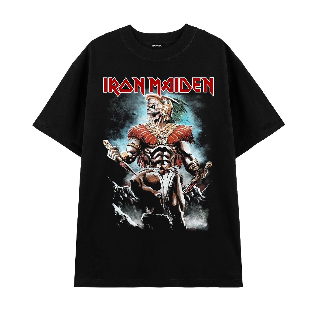 Áo Thun Rock Band Tee , Áo Iron Maiden HAVANA Vải Cotton Cao Cấp Thoáng Mát Mã 029