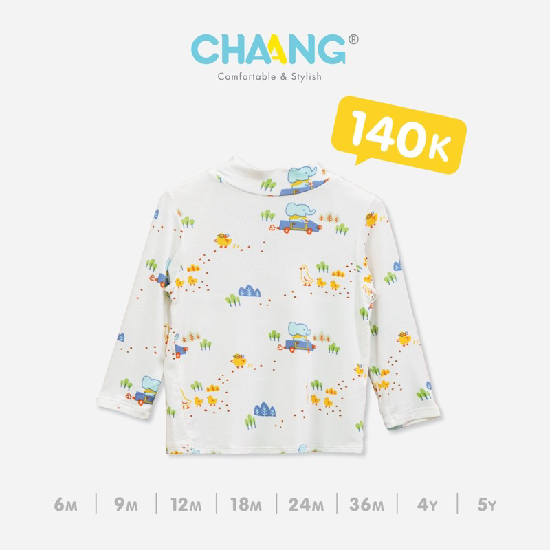 Áo giữ nhiệt Chaang cho bé trai bé gái