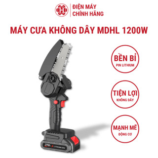 Máy cưa xích cầm tay mini MDHL 1200W chất lượng cao
