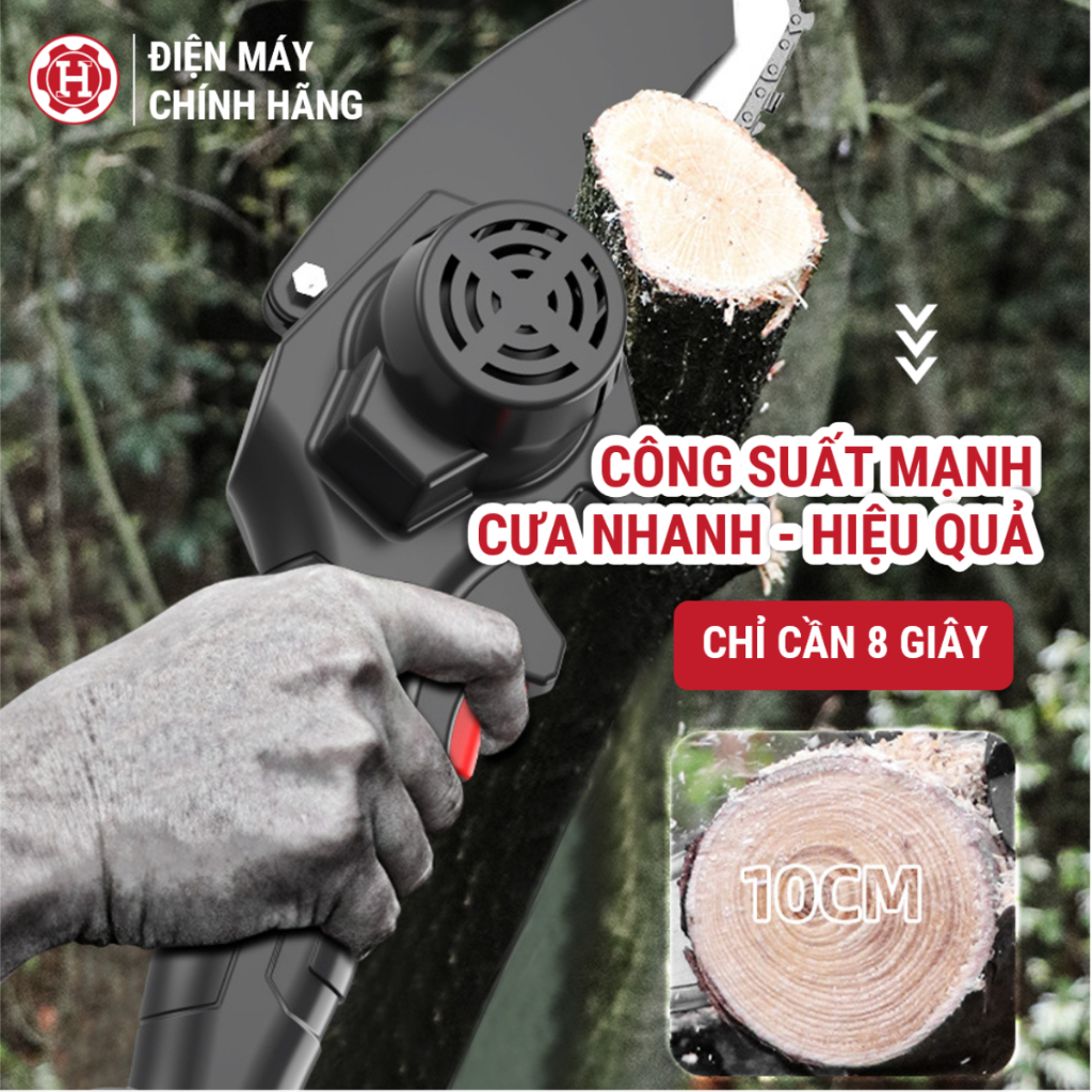 Máy cưa xích cầm tay mini MDHL 1200W chất lượng cao