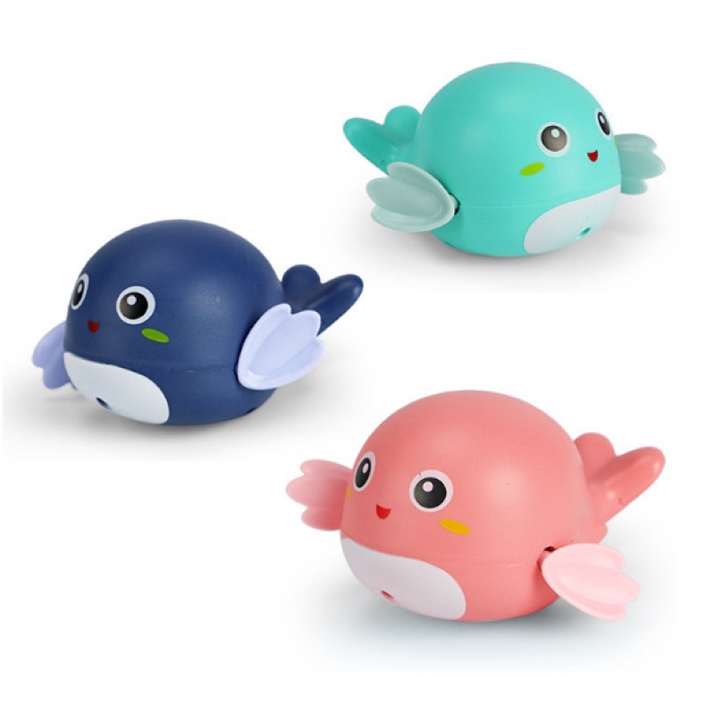 Đồ chơi rùa bơi, các con vật vặn cót thả nhà tắm cho bé