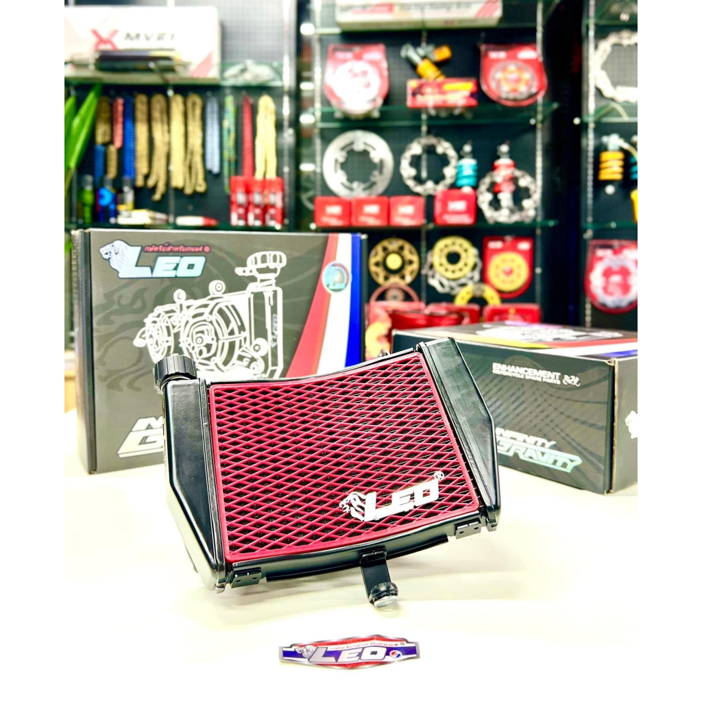 Két nước mát Lớn LEO , 2 quạt gắn Xe Winer , Sonic , Exciter 150