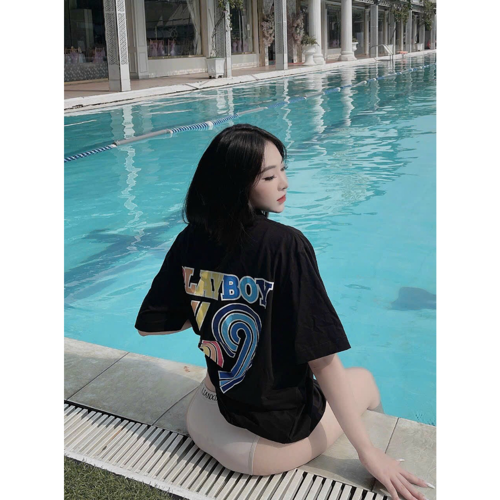 Áo Thun Playboy69 Unim Store 100% Cotton Cao Cấp Form Rộng Dáng Unisex In Hình Hottrend - AP109