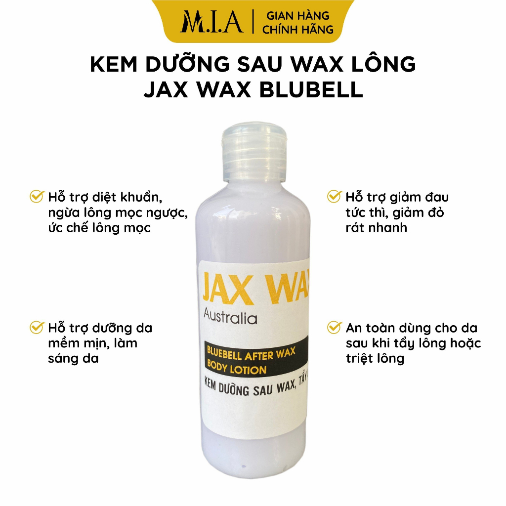 Kem Dưỡng Sau Wax Lông Jax Wax Ngừa Lông Mọc Ngược, Giảm Đỏ Rát, Se Khít Lỗ Chân Lông