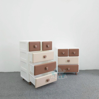 Tủ Ngăn Kéo Gấu/Thỏ HOLLA (3-4-5 tầng)