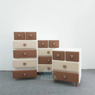 Tủ Ngăn Kéo Gấu/Thỏ HOLLA (3-4-5 tầng)