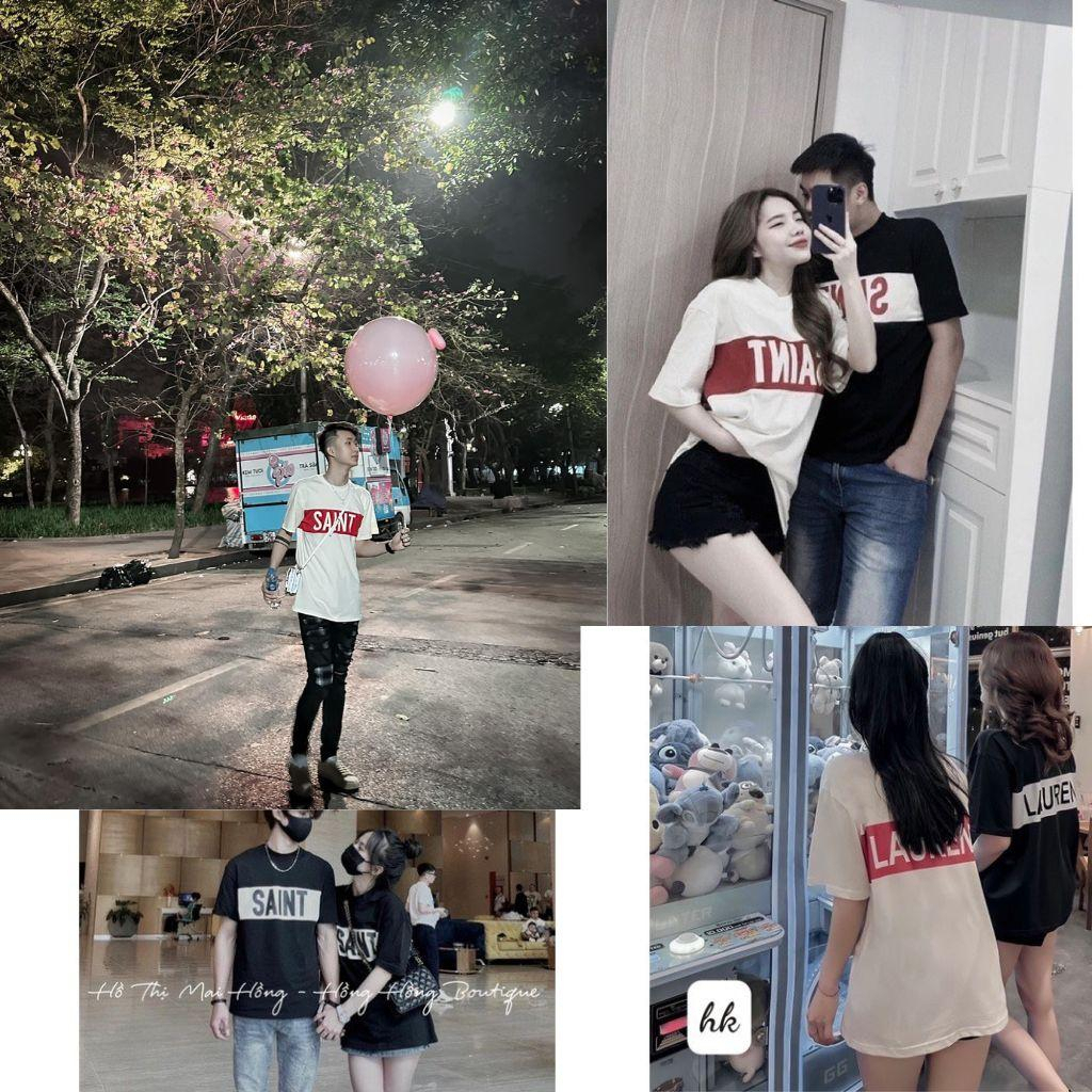 Áo Phông In Chữ SAINT , Áo Thun Nam Tay Lỡ Unisex Form Rộng Cao Cấp 100% Thấm Hút Mồ Hôi Hot Trend 2023 | BigBuy360 - bigbuy360.vn