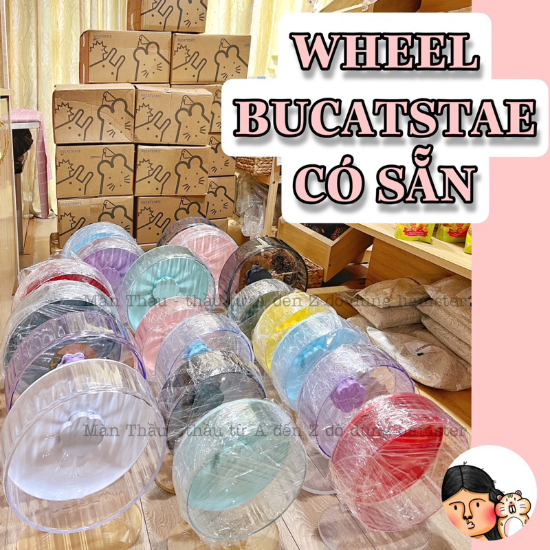 Wheel Bucatstate đủ kích thước dành cho Hamster, Sóc bay