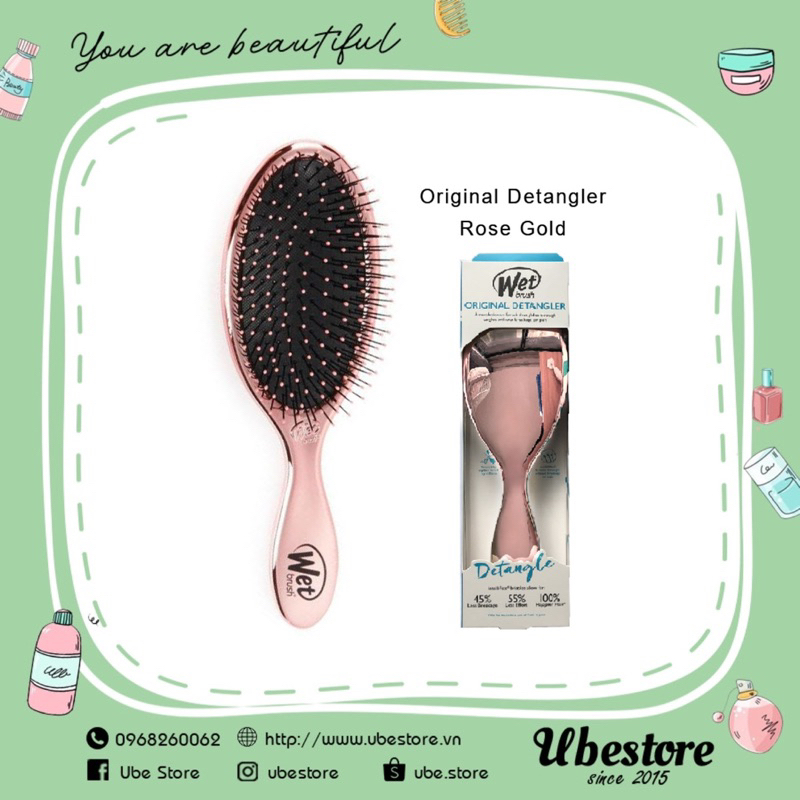 LƯỢC GỠ RỐI, GIẢM RỤNG TÓC WETBRUSH ORIGINAL DETANGLER