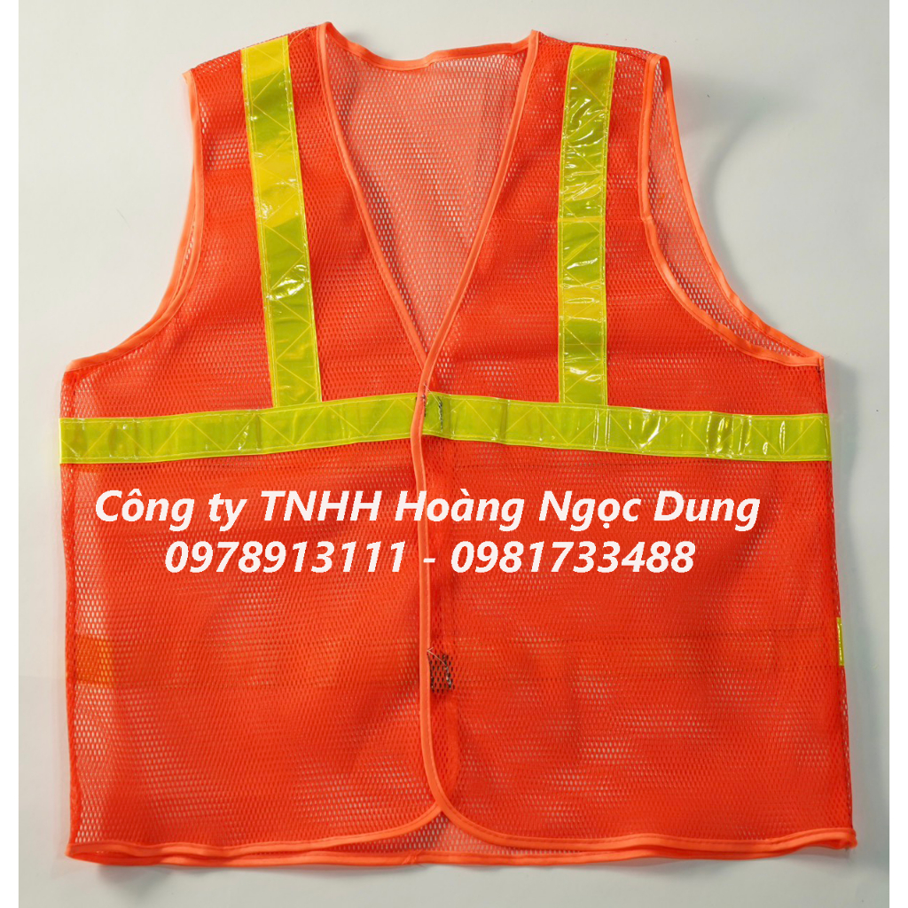 Áo lưới phản quang bảo hộ lao động bên dành cho kỹ sư công trường. Áo lưới phản quang công nhân