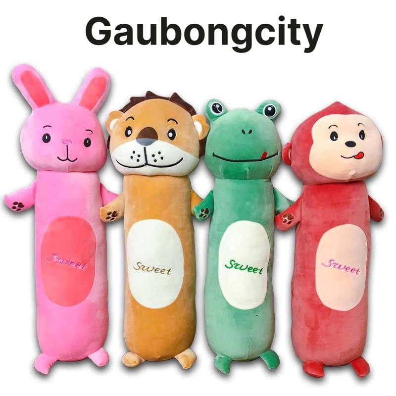 Gấu Bông Gối Ôm Thú cho bé - Quà tặng sinh nhật dễ thương