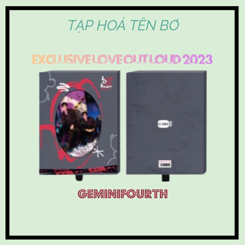 DEAL VỀ| Thẻ ảnh EXCLUSIVE LOVE OUT LOUD G4