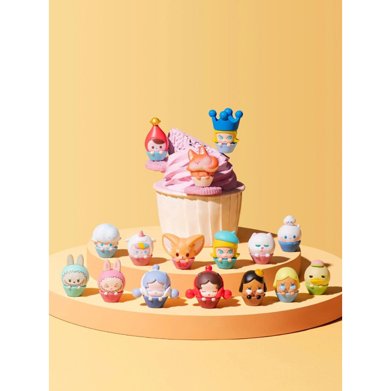 Popbean hạt đậu popmart mô hình mini decor trưng bày