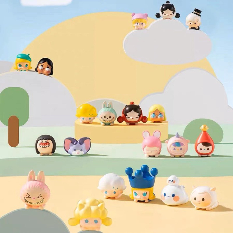 Popbean hạt đậu popmart mô hình mini decor trưng bày