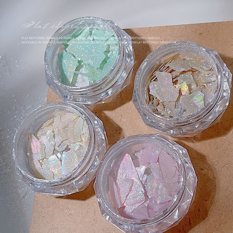 HOLIDAYNAIL Nhũ xà cừ mix nhũ trang trí nails