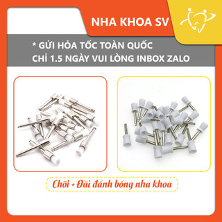 Chổi và đài đánh bóng nha khoa | dụng cụ đánh bóng