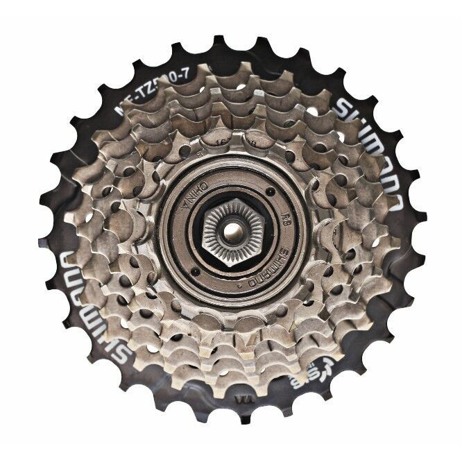 Líp vặn xe đạp Shimano 7 tầng (hàng chính hãng) kèm chắn nhựa