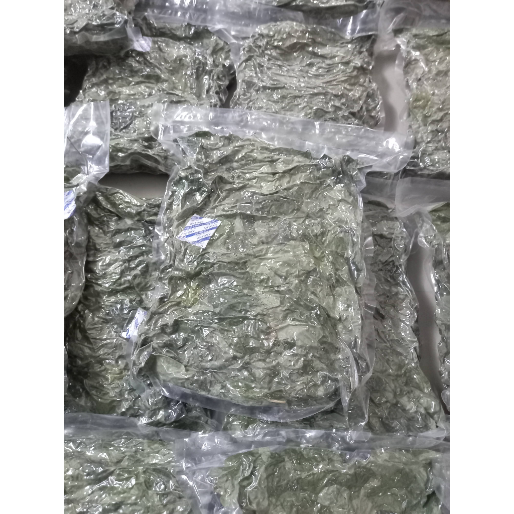 Lá sương sâm lông khô ,500g, có tặng nang mực