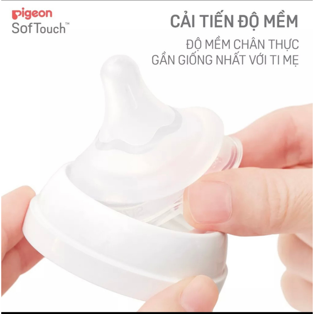 BÌNH SỮA PIGEON SOFTOUCH THẾ HỆ 3