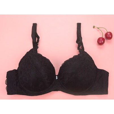 Áo lót nữ mỏng Luperi  bát to vải ren mềm có gọng bản 2 móc LV810