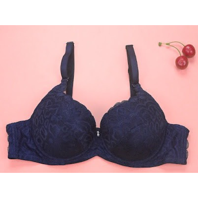 Áo lót nữ mỏng Luperi  bát to vải ren mềm có gọng bản 2 móc LV810