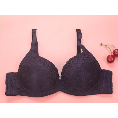 Áo lót nữ mỏng Luperi  bát to vải ren mềm có gọng bản 2 móc LV810