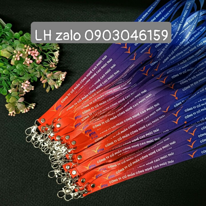 Dây Đeo Công Ty, Doanh Nghiệp In Theo Yêu Cầu