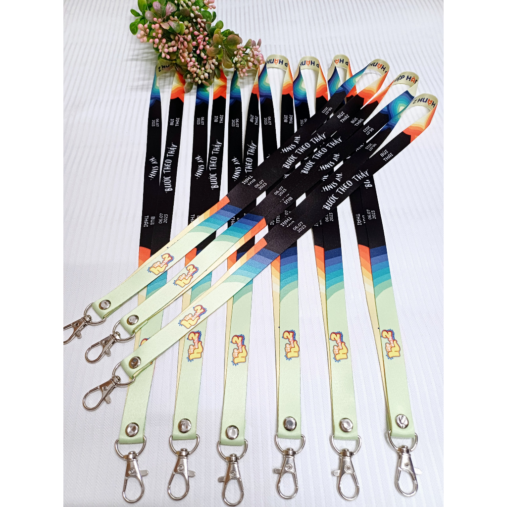 Dây Đeo Công Ty, Doanh Nghiệp In Theo Yêu Cầu