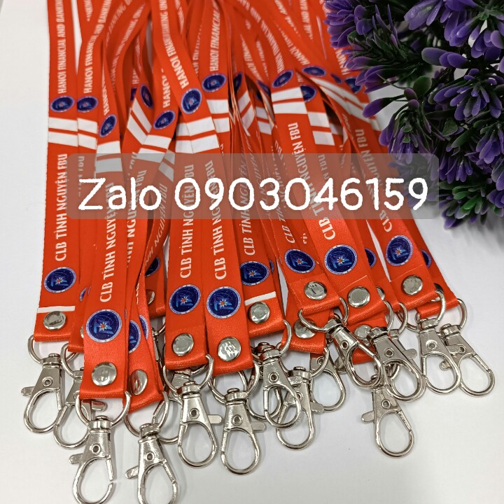 Dây Đeo Công Ty, Doanh Nghiệp In Theo Yêu Cầu