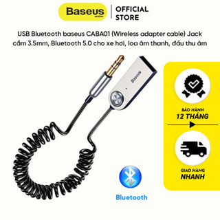 USB bluetooth BA01 Baseus (wireless adapter cable) jack cắm 3.5mm, bluetooth 5.0