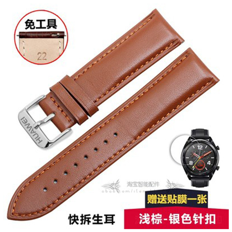 Dây da thay thế cho Đồng hồ Huawei GT2, GT3 46 classic