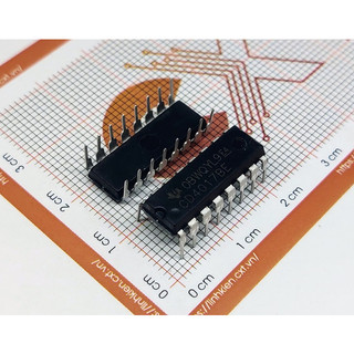 Cd4017be ic 10-out decade counter 16-dip
