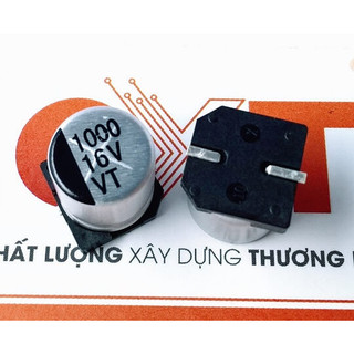Tụ nhôm 1000uf 16v 10x10mm