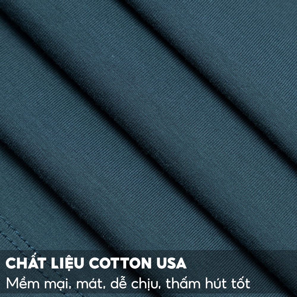 Áo Thun Nam Cotton 5S Nhiều Màu Cổ Tròn, Thoáng Mát, Mềm Nhẹ, Thấm Hút Mồ Hôi Vượt Trội