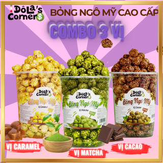 Combo 3 vị bỏng ngô mỹ đôla’s cornerkl:145gr