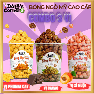 Combo 3 vị bỏng ngô mỹ đôla’s cornerkl:145gr