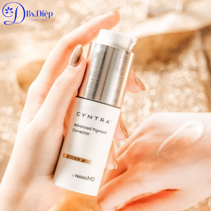 Kem làm giảm nám da nanoMD CYNTRA Advanced Pigment Corrector