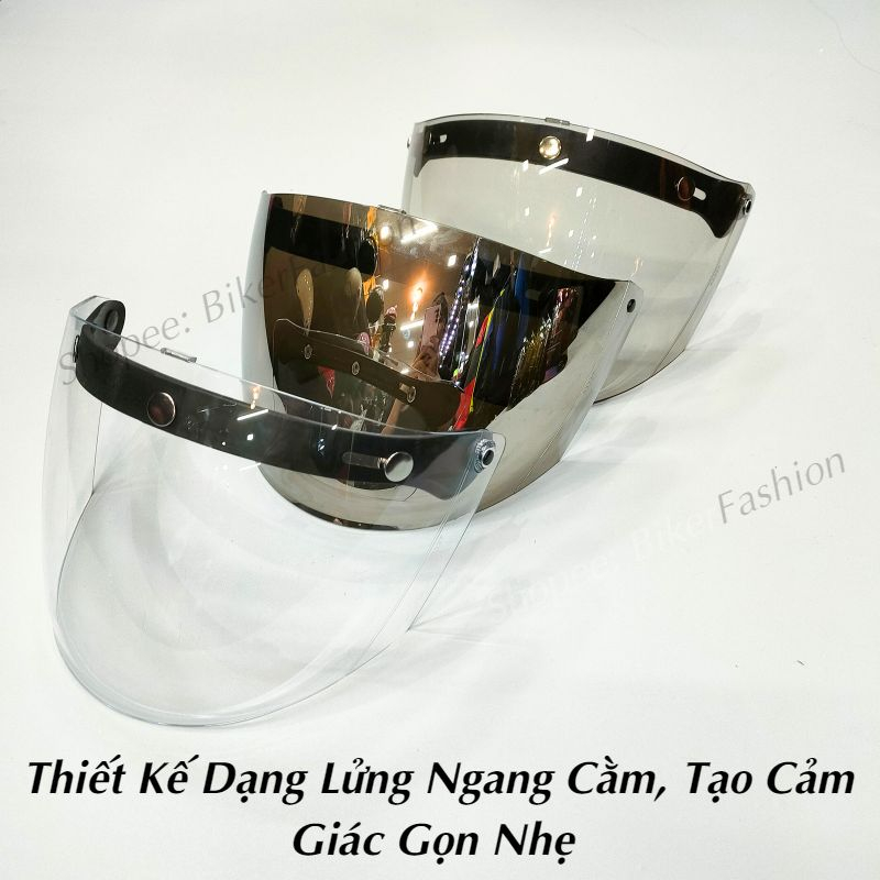 Kính gắn nón 3/4, 1/2, Fullface - Kính chính hãng