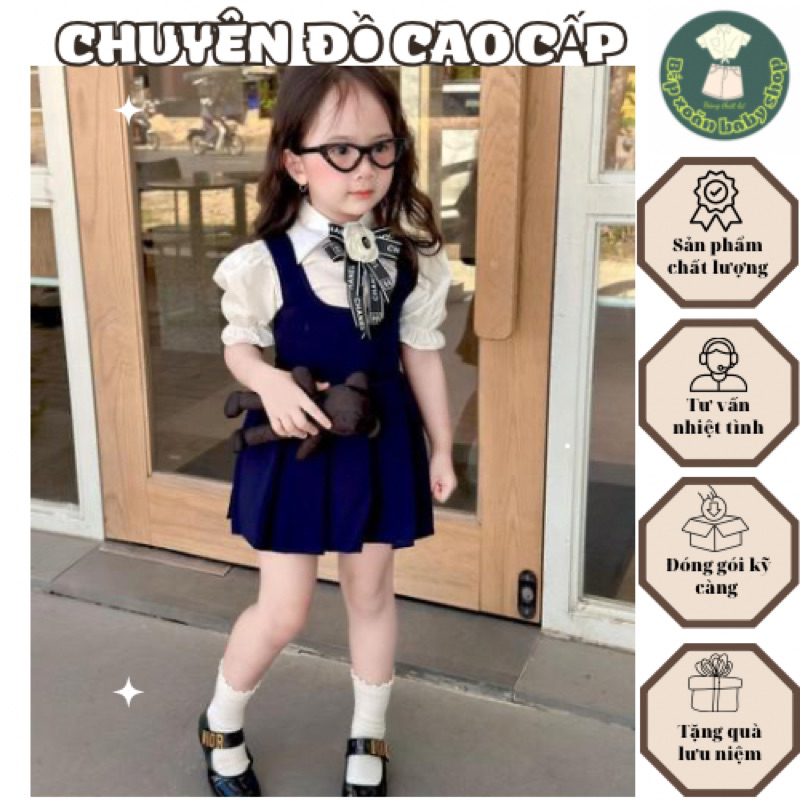 Đầm công chúa cho bé, Đầm yếm xinh cho bé gái 2 tuổi-10 tuổi