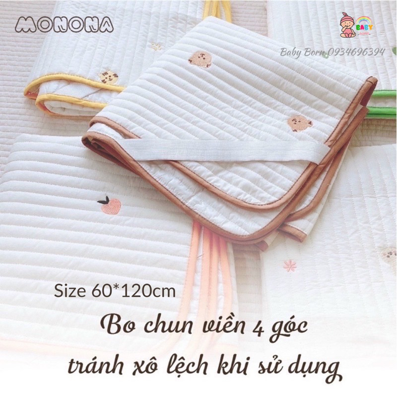 Monona - Thảm điều hoà, lót chống thấm in hoạ tiết MNN28010