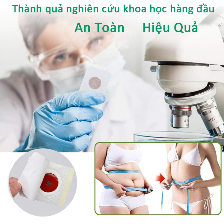 Miếng dán giảm cân hiệu quả cấp tốc detox giảm béo Giảm Mỡ Bụng miếng Người lười thưởng thức cái bụng gầy gầy