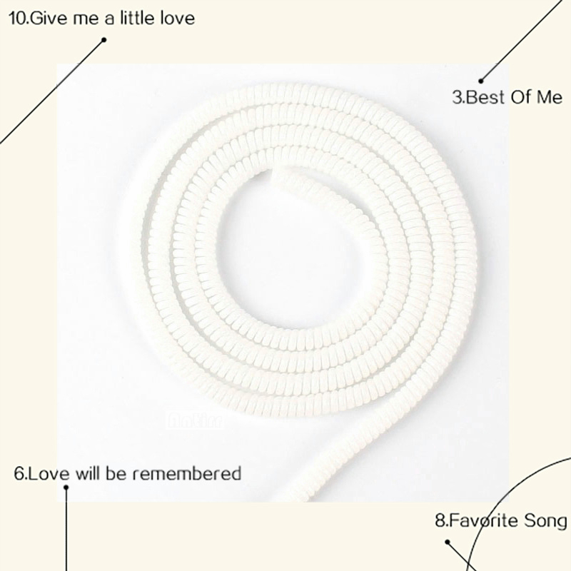 🍒🍒CHERRYKOKO Dây quốn Sạc, Cáp, Tai Nghe Nhiều Màu Giá Rẻ