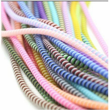 🍒🍒CHERRYKOKO Dây quốn Sạc, Cáp, Tai Nghe Nhiều Màu Giá Rẻ