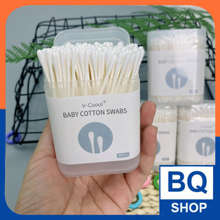 Hộp 200 cây tăm bông cho bé BQSHOP