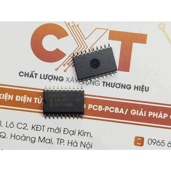 74HC574D IC FF D-TYPE SNGL 8BIT 20SOIC