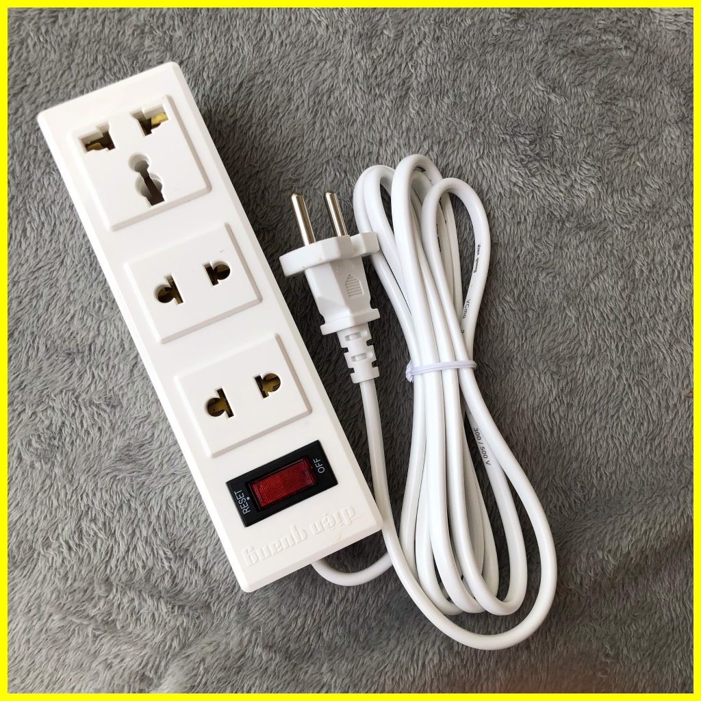 Ổ cắm điện chịu nhiệt Điện Quang, Thân nhựa ABS cách điện tốt, chịu nhiệt cao và va đập mạnh