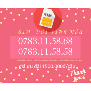 Sim số cặp giống 9/10 số